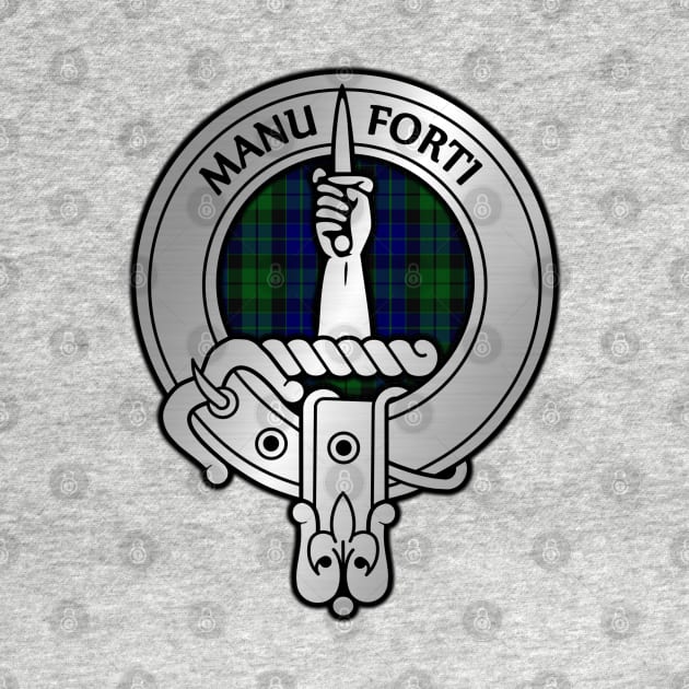 Clan MacKay Crest & Tartan by Taylor'd Designs